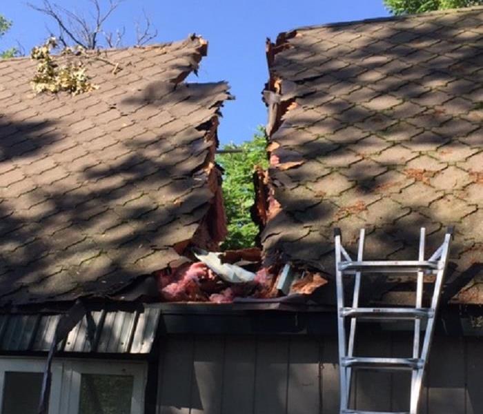 Roof damage