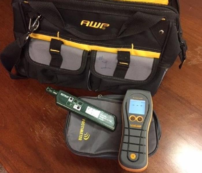 tool bag with meters